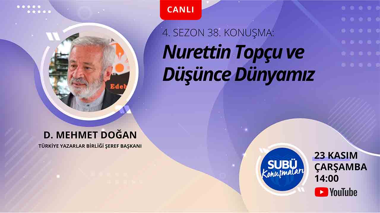 Topçu bizleri farklı bir zihin dünyasına çağırıyor