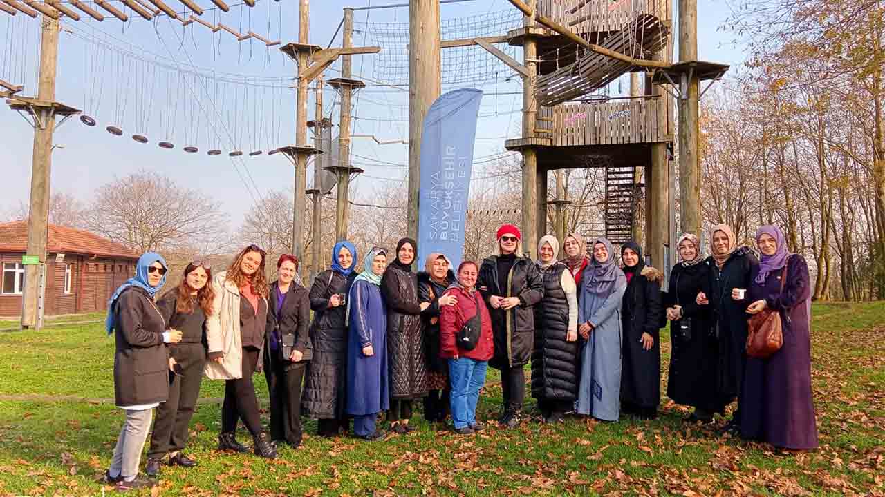 SGM Çocuk Gelişimi kursiyerleri Macera Park’ta adrenalinle tanıştı