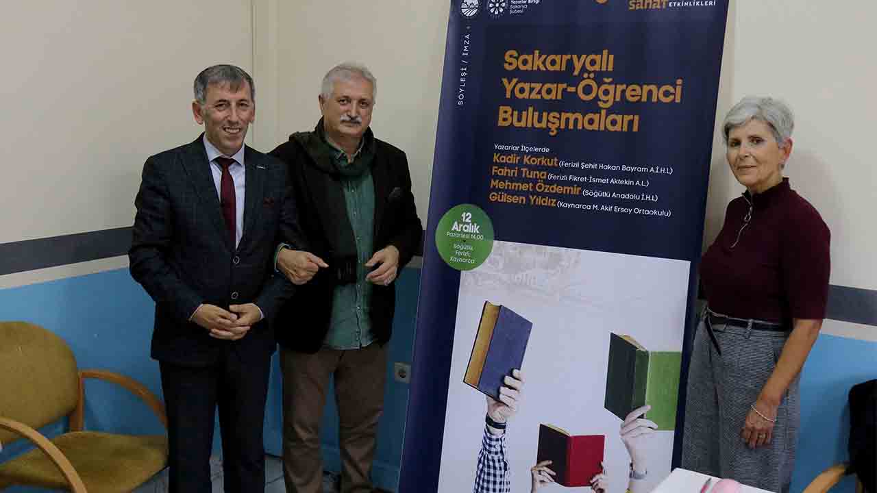 Sakaryalı yazarlar öğrencilerle buluştu