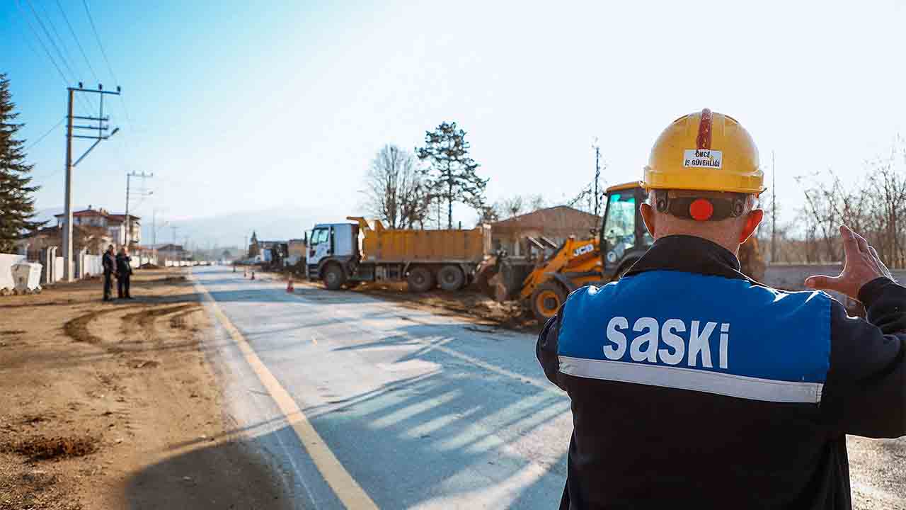 Büyükşehir’den Akyazı’ya kanalizasyon Karapürçek’e yağmursuyu hattı