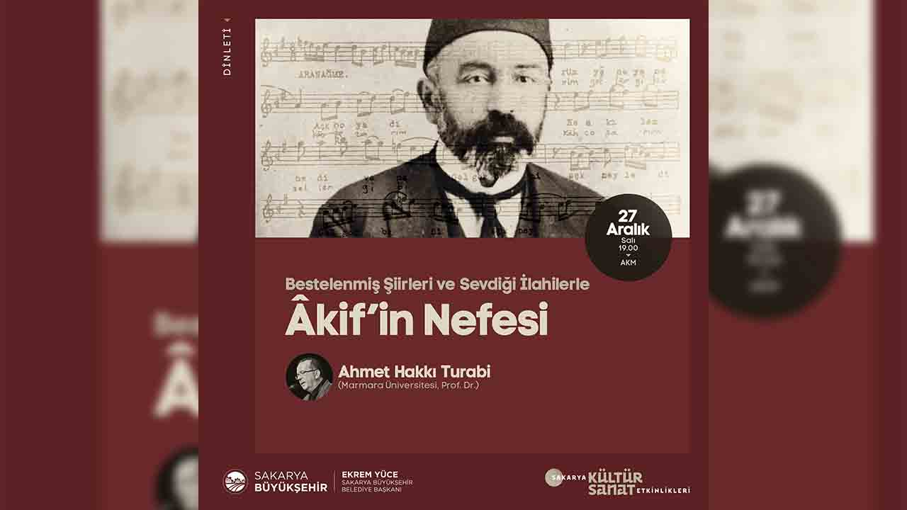 Etkinlikler ‘Akif’in Nefesi’ dinletisiyle devam edecek