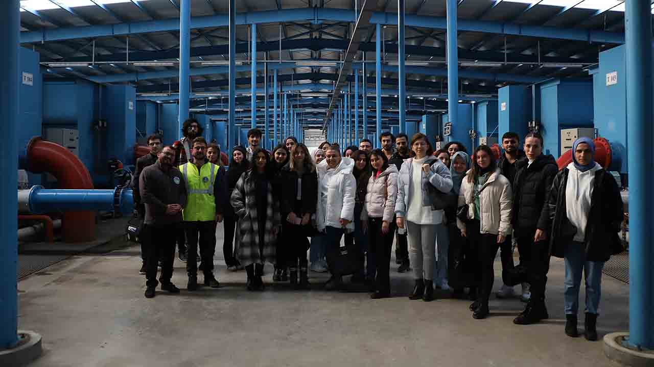 İçme suyundaki örnek çalışmalar üniversite öğrencilerinin dersine konu oldu
