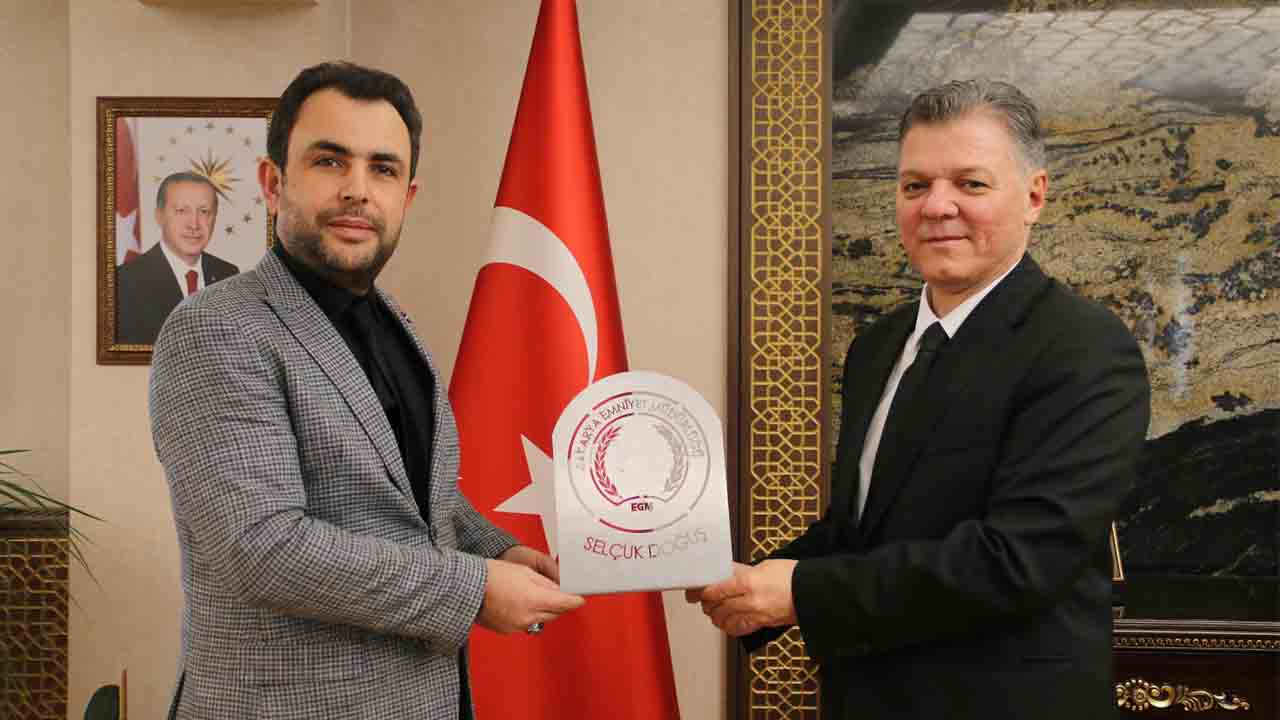 Emniyet müdürü Doğuş’a hemşeri ziyareti