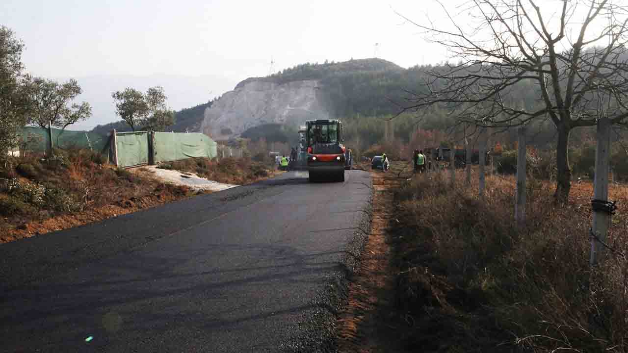 Büyükşehir’den güneyde asfalt mesaisi