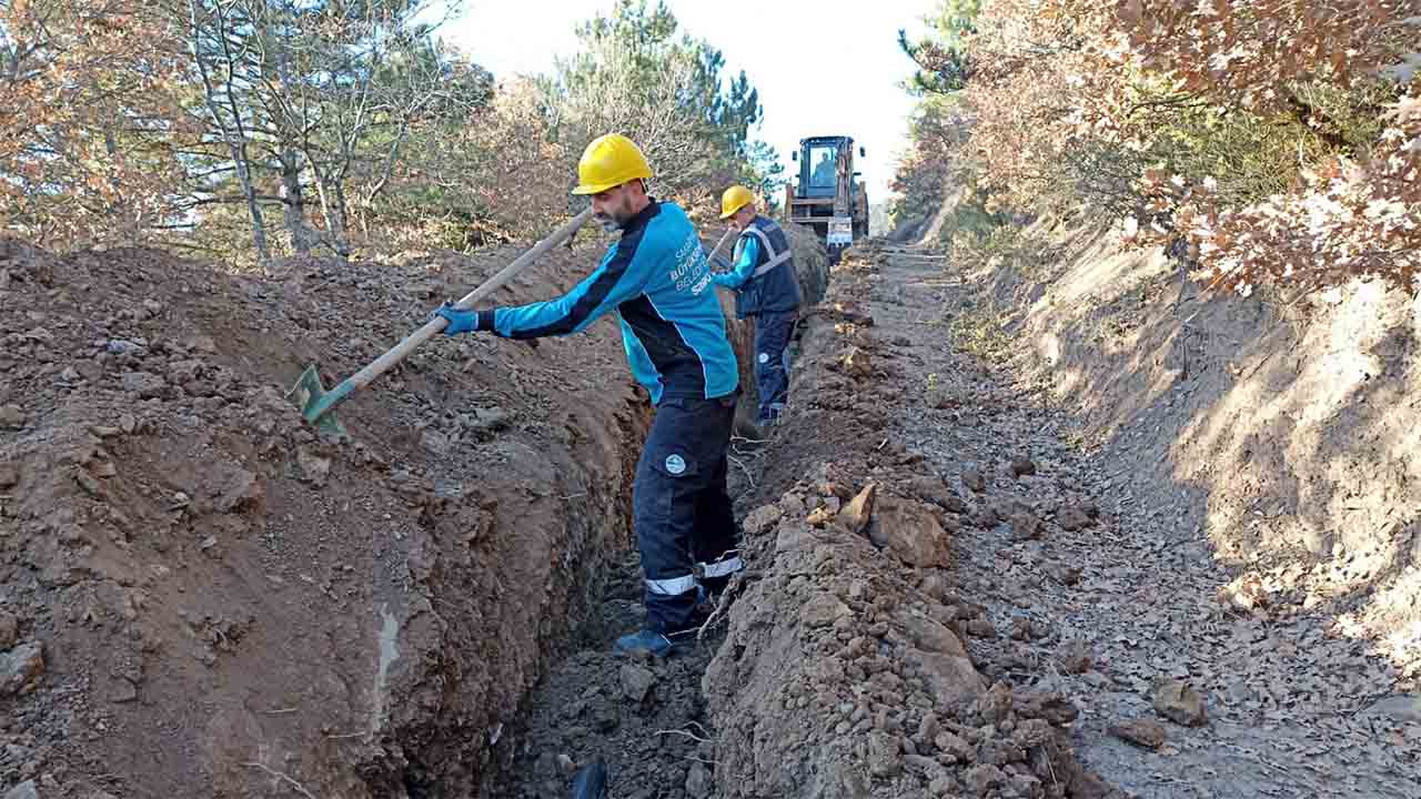Büyükşehir’den Pamukova Kadıköy Mahallesi’ne içme suyu deposu ve yeni hat