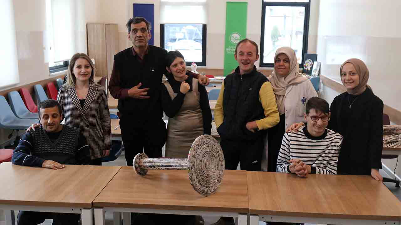 Hayal dünyaları engel tanımıyor