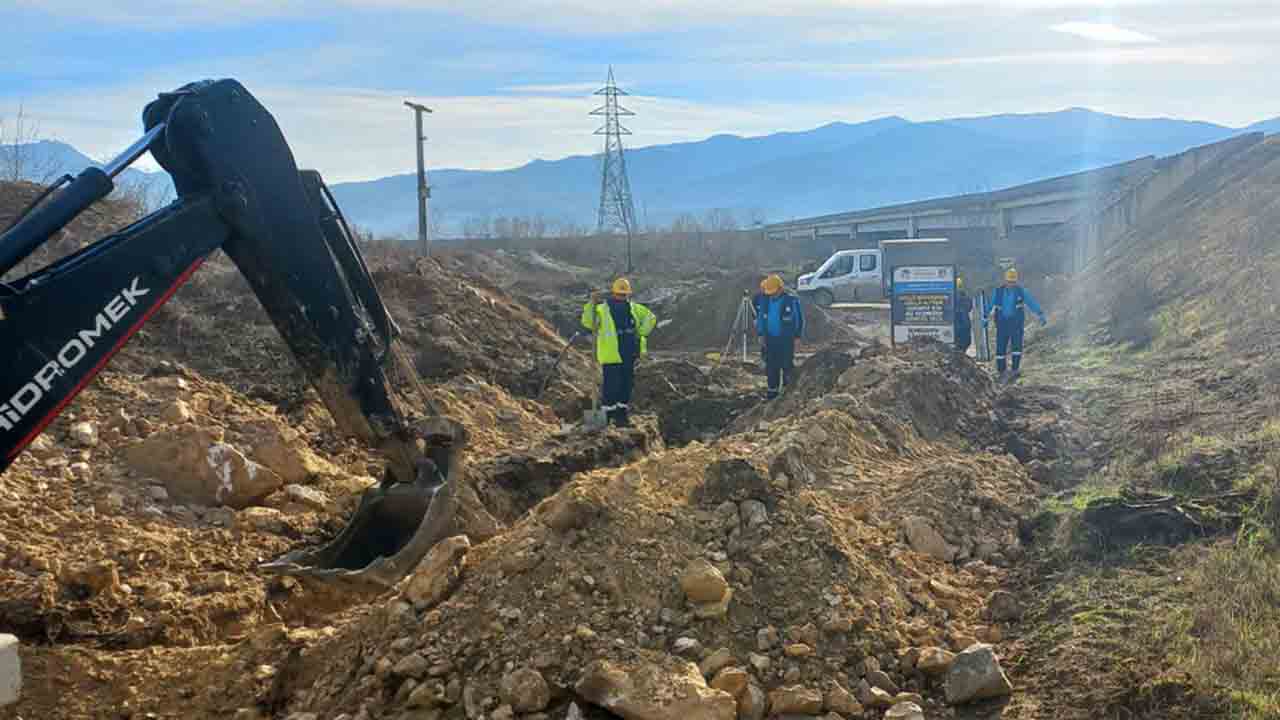Büyükşehir’den Pamukova Gökgöz Mahallesi’nin atık su sorununa kesin çözüm