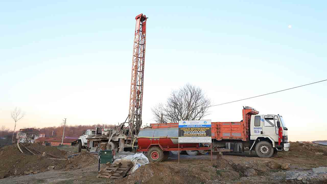 Ferizli Damlık ve Değirmencik içme suyu kaynağına son 50 metre