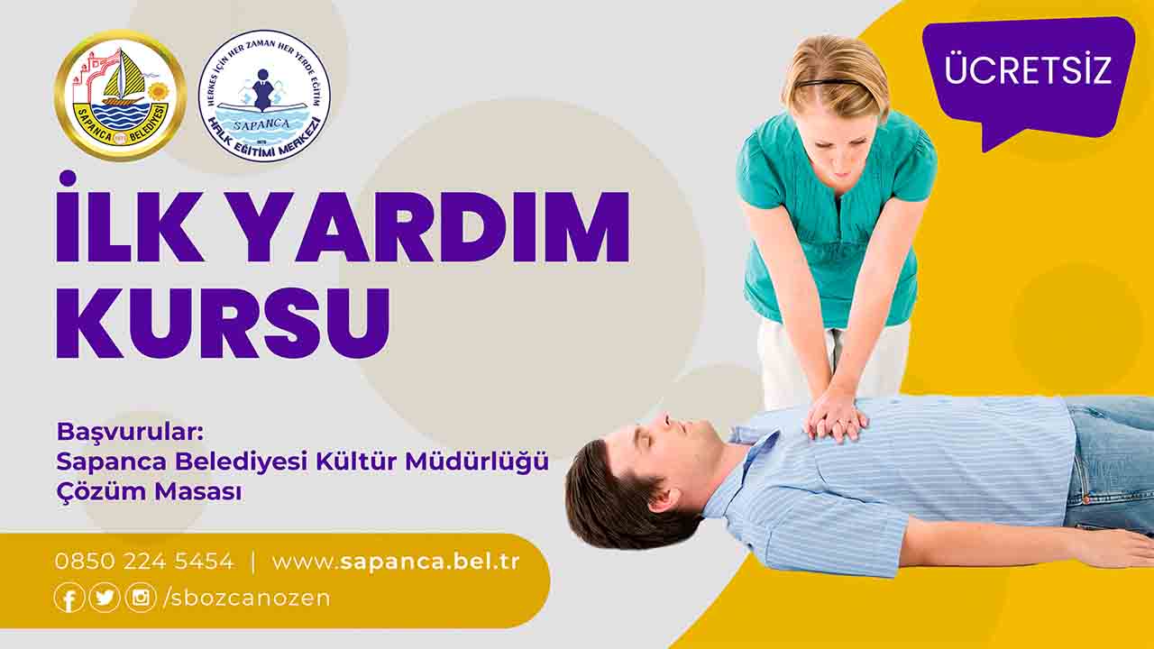 Sapanca’da İlkyardım Kurs Kayıtları Başladı