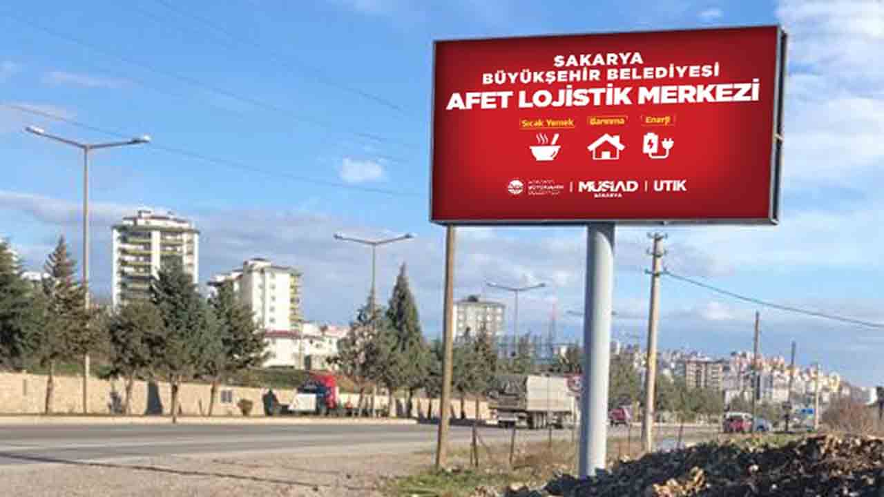 Büyükşehir Afet Lojistik Merkezi bölgede hazır