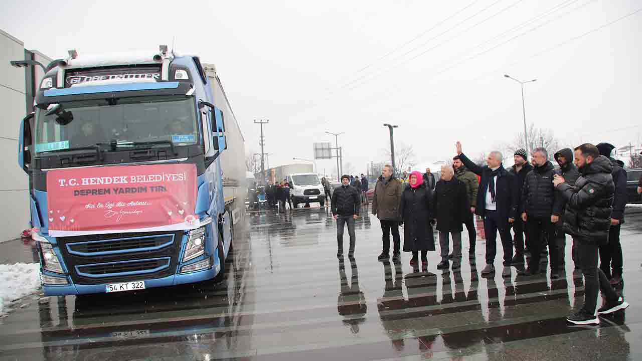 Hendek’liler Kardeşlerini yalnız bırakmadı