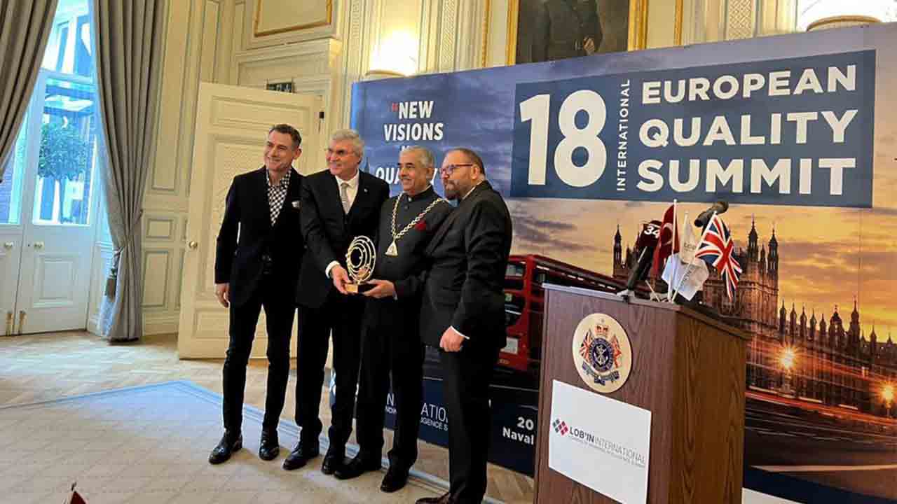 Londra’da ödül günü: Avrupa Kalite Ödülü Sakarya’nın
