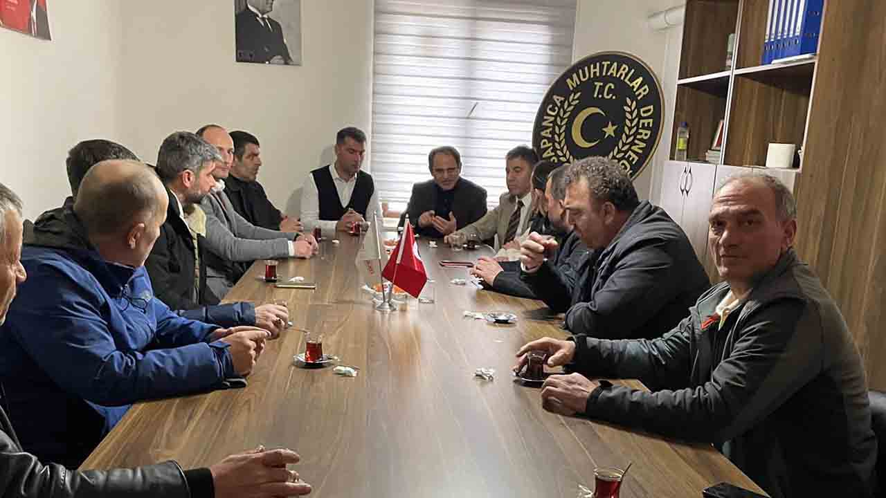 Başkan Keleş muhtarlar ile bir araya geldi