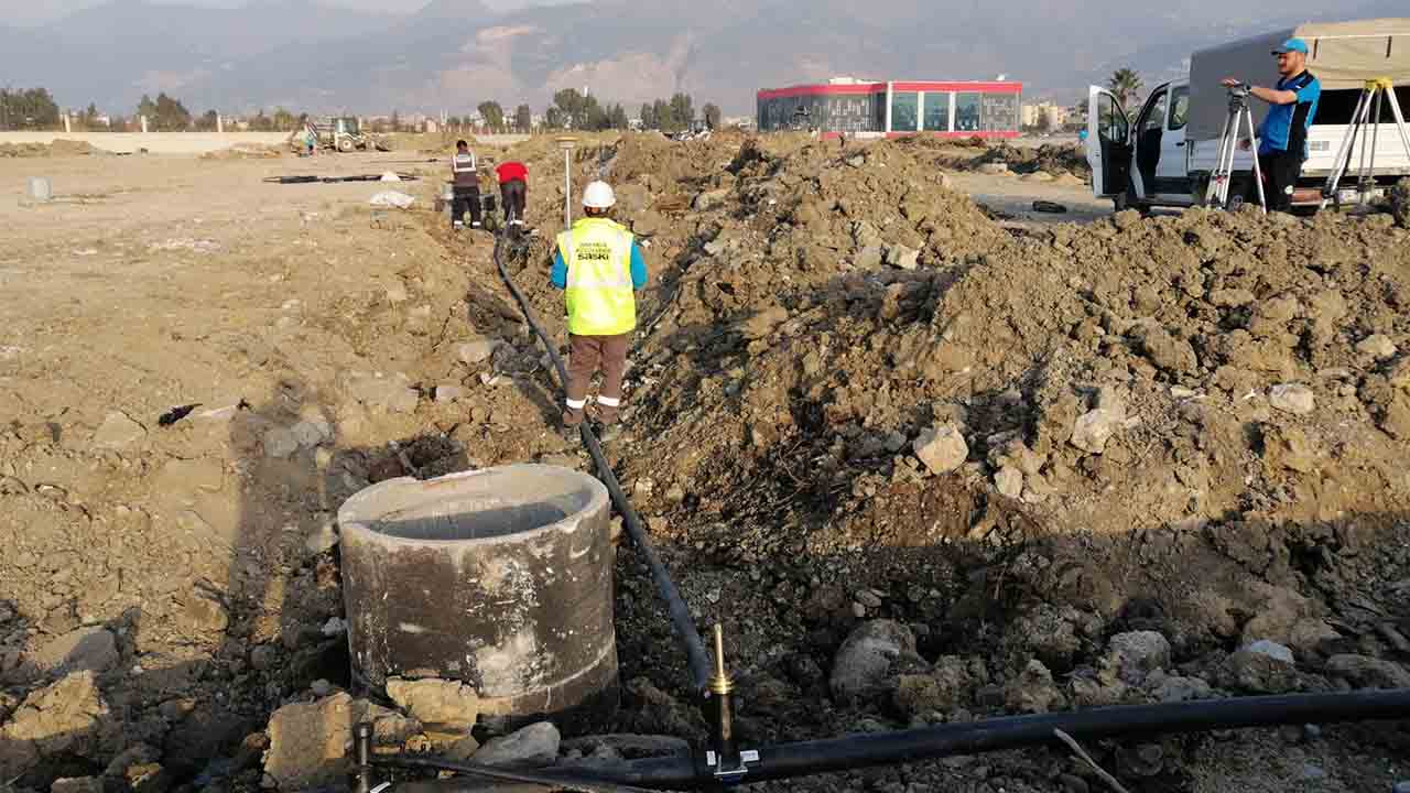 Hatay ve Adıyaman’a kurulacak olan konteyner kentlerin altyapısı tamamlandı