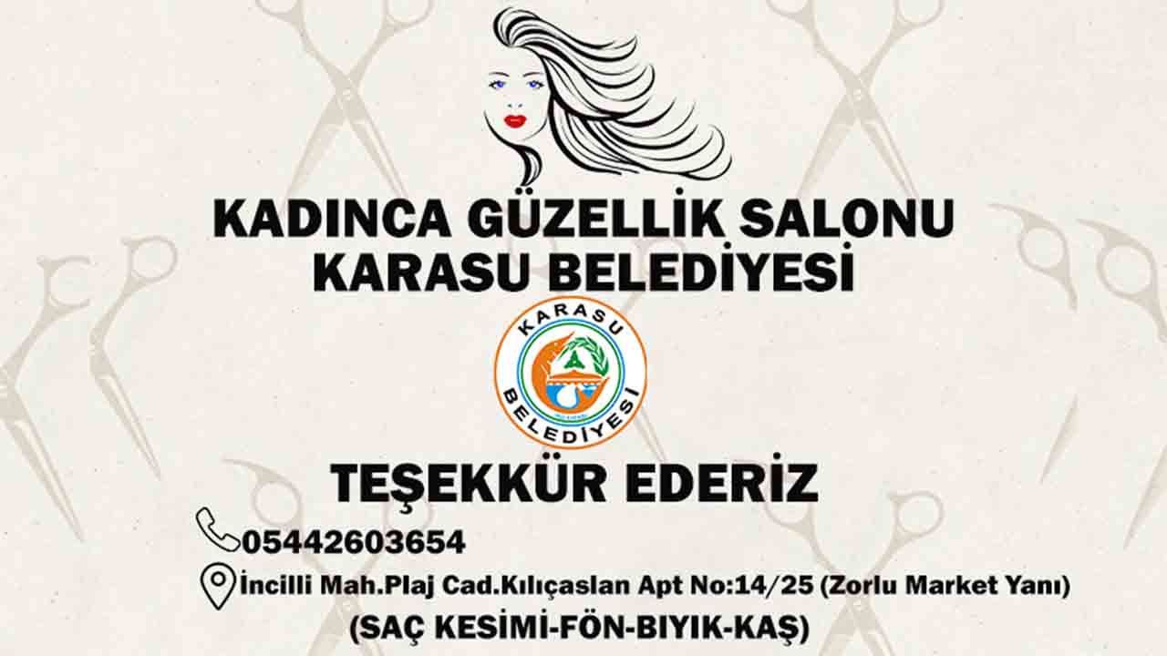 Karasu Kuaförlerinden Depremzede Vatandaşlarımıza Ücretsiz Kuaför Hizmeti