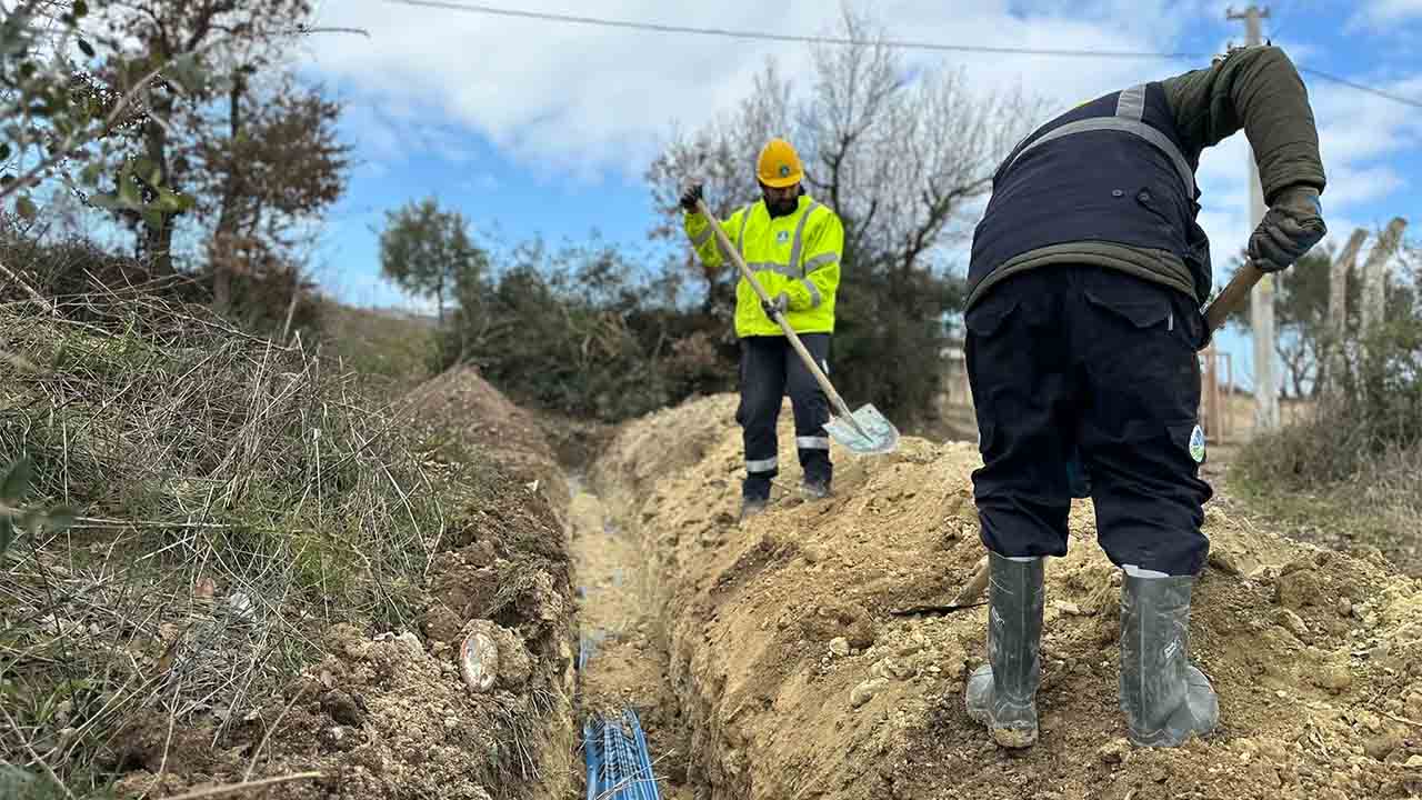 Pamukova Bayırakçaşehir’e Büyükşehir’den yeni içme suyu hattı