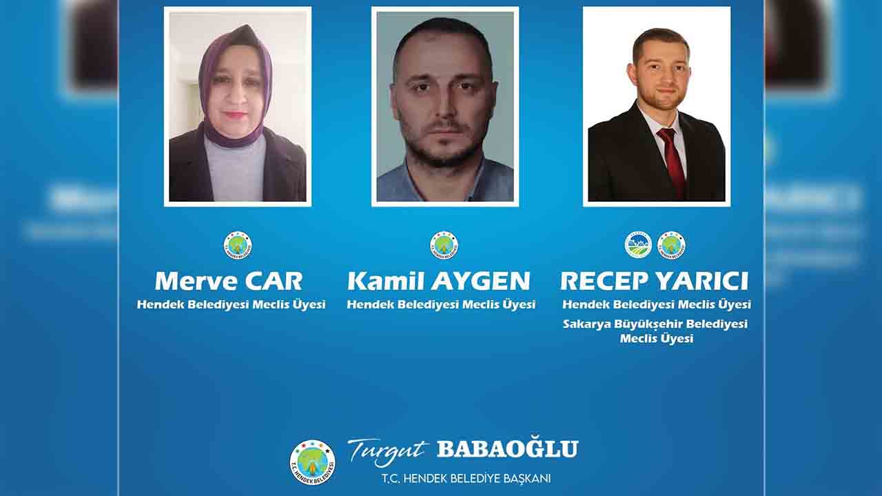 Hendek Belediye meclisinde 2 değişim