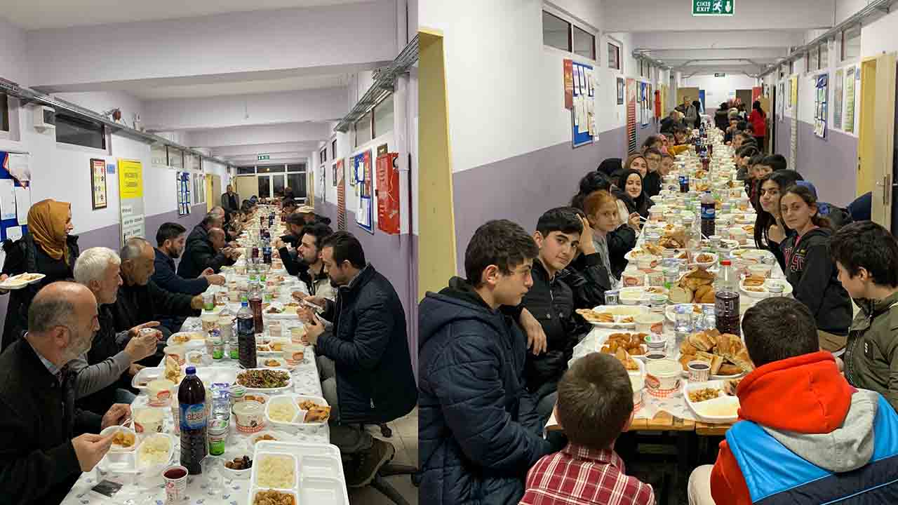 Erenler Değirmendere’de Okul İftarı