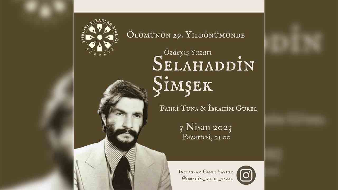 Sakarya TYB’de Selahaddin Şimşek ile gerçekleşen söyleşi