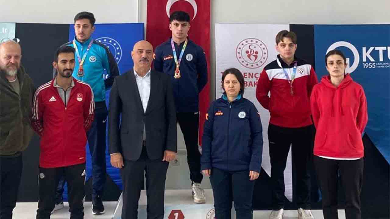 SUBÜ Öğrencisi Atıcılıkta altın madalya kazandı!