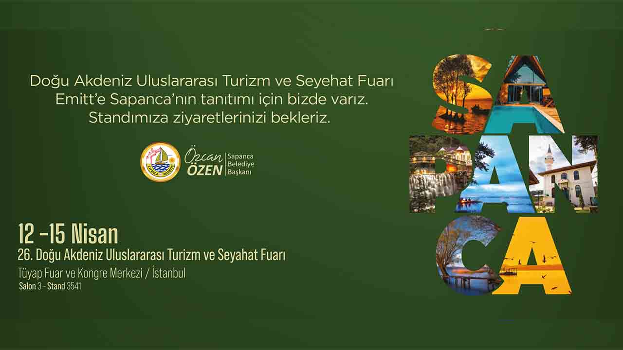 Sapanca Belediye’si Emit Fuar’ına katılıyor