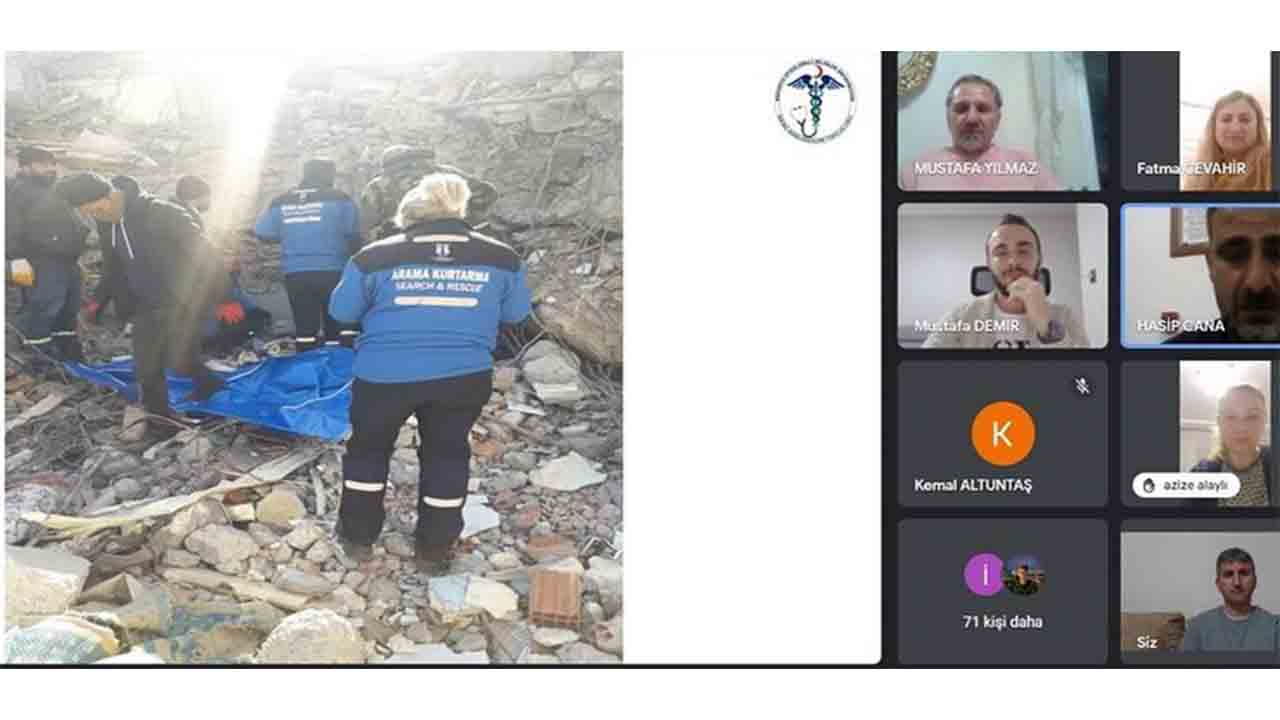 Deprem gönüllüleri deneyimlerini paylaştı