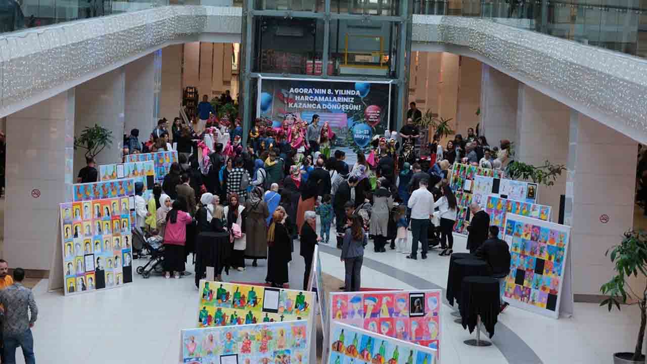 627 Öğrencinin 1330 Eseri sergilendi