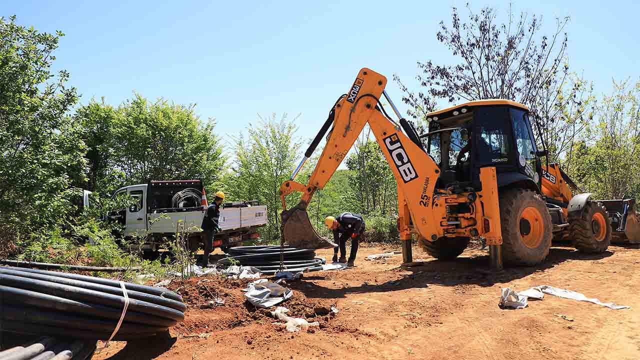 Büyükşehir’den Karasu Aziziye Mahallesi’ne 6 bin 500 metrelik içme suyu hattı
